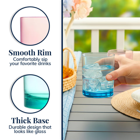 US Acrylic: colores surtidos para combinar con cualquier mesa.