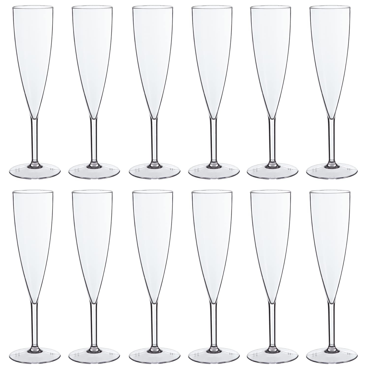 Vaso de 5 onzas para champán y cócteles de US Acrylic.