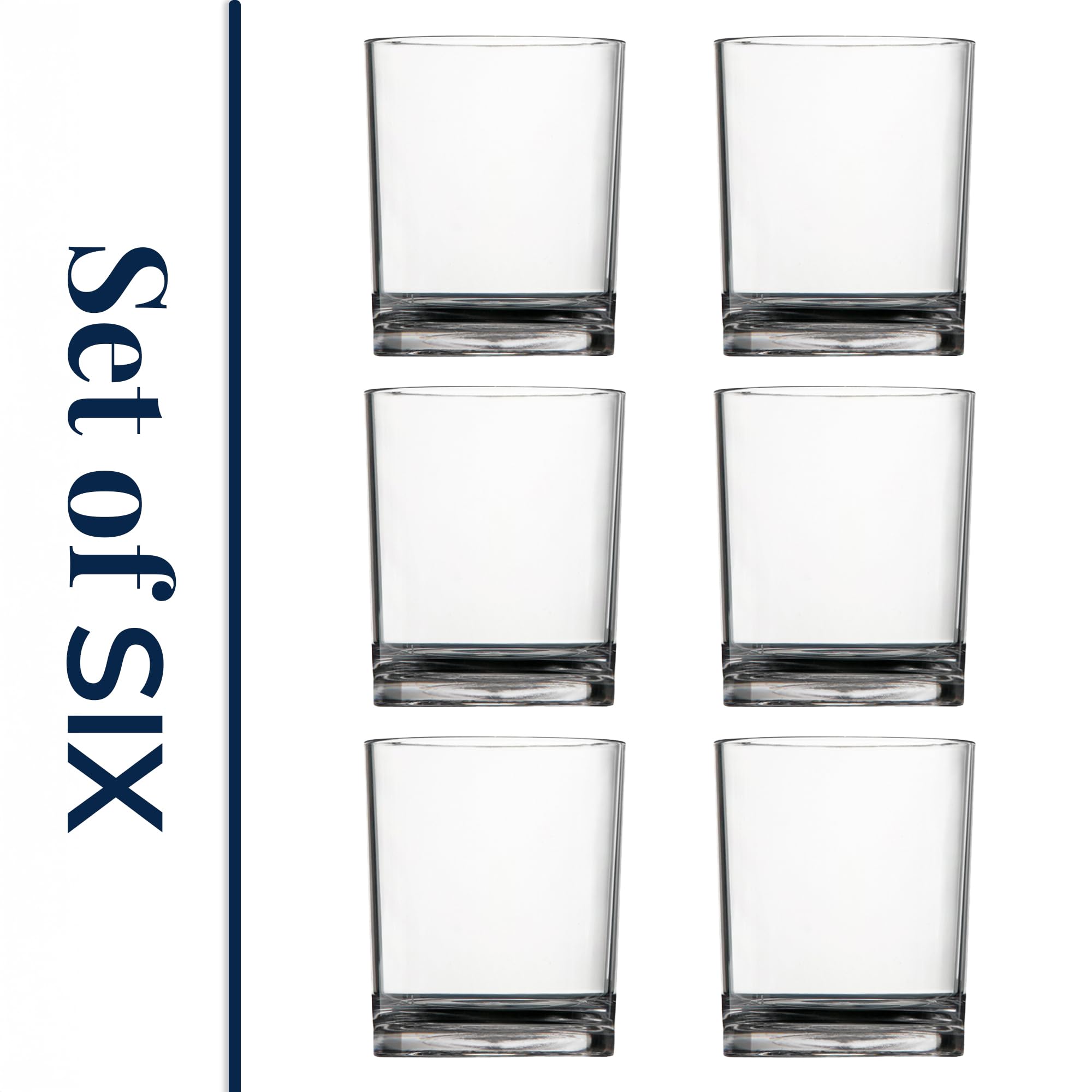 Vaso de 12 oz, dimensiones 3.25 x 3.75 pulgadas.