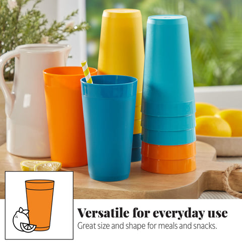 US Acrylic Newport 20oz tumbler amanecer amarillo, diseño vibrante para la mesa