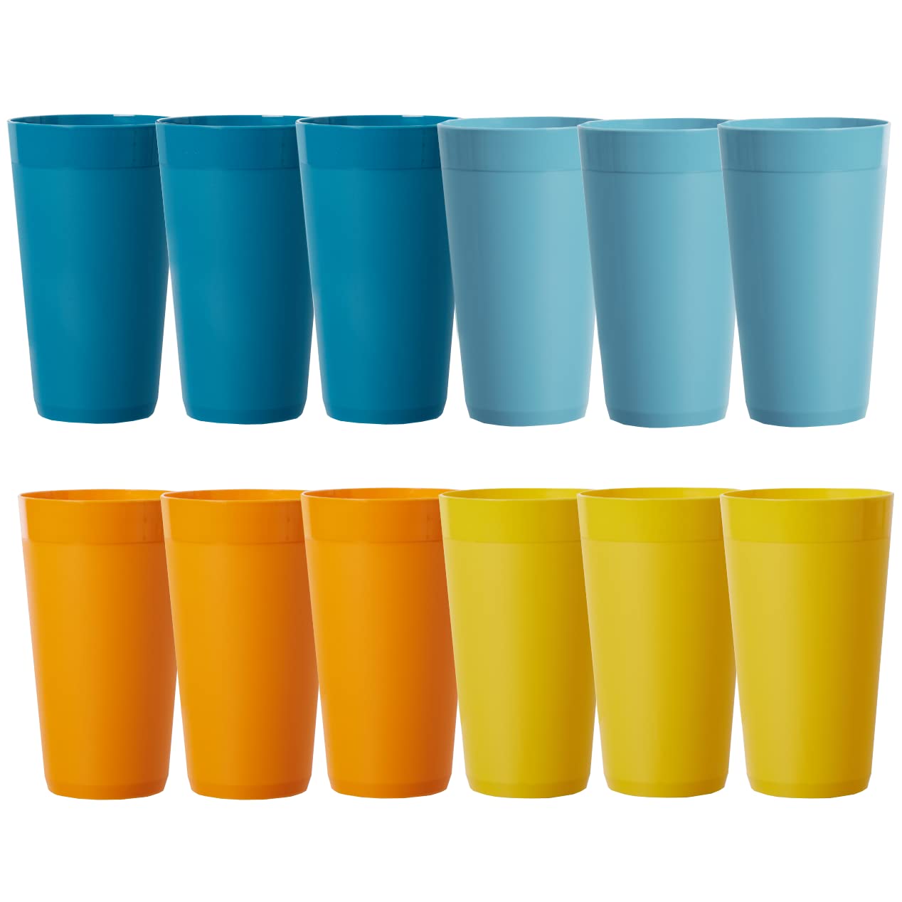 US Acrylic Newport 20oz tumbler amanecer azul, ideal para bebidas al aire libre