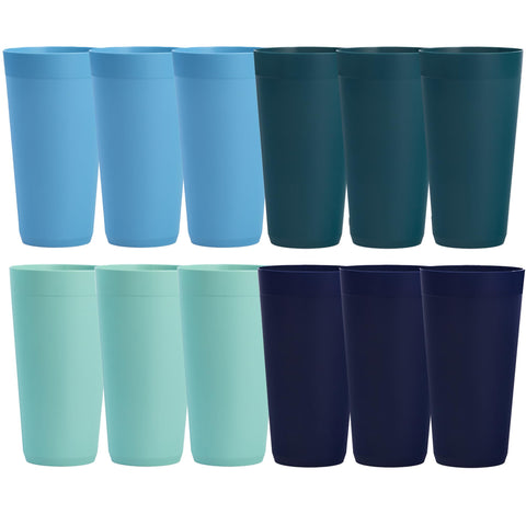 US Acrylic Newport indigo 32 onzas vaso: ideal para exteriores