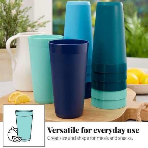 US Acrylic Newport verde marino suave 32 onzas vaso: ideal para piscina