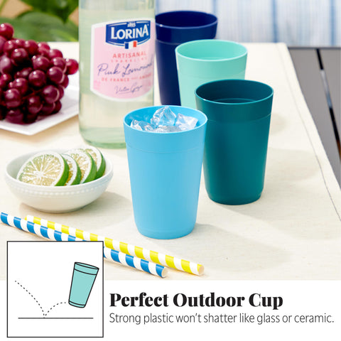 US Acrylic Newport índigo, uso diario sin BPA para casa