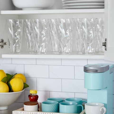US Acrylic Optix vaso 26oz, base gruesa para estabilidad