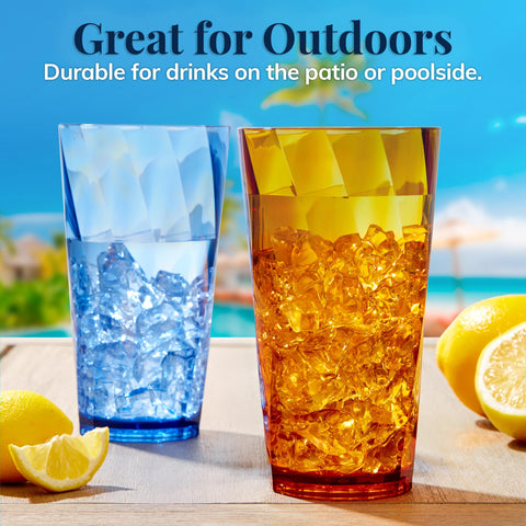 US Acrylic Optix juego de 8 vasos regalo para boda