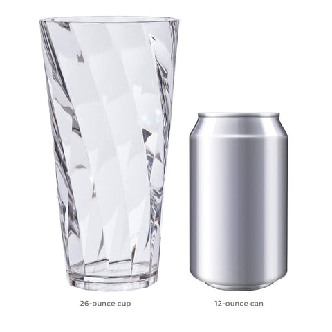 US Acrylic Optix conjunto en casa, perfecto para uso diario y fiestas