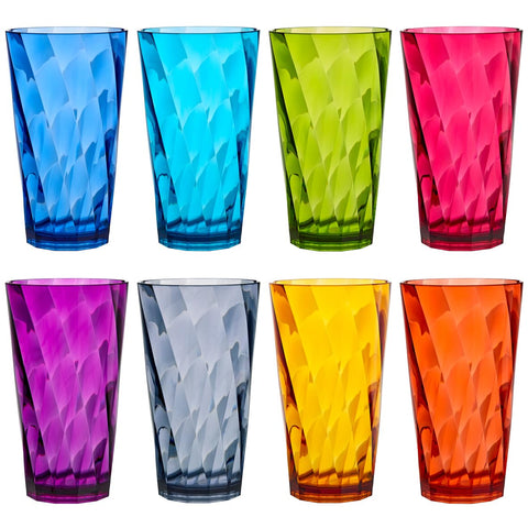 US Acrylic Optix vaso 20oz colores joya para fiestas y uso diario