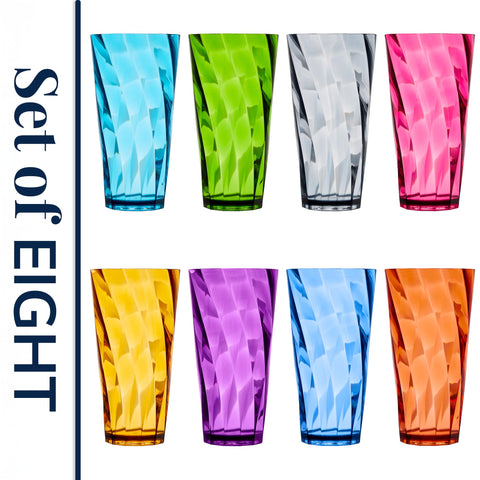US Acrylic Optix vaso 26oz turquesa, ideal para bebidas frías en exterior