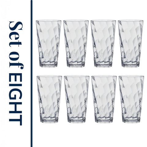 US Acrylic Optix vaso hecho en EE. UU. para reuniones familiares.