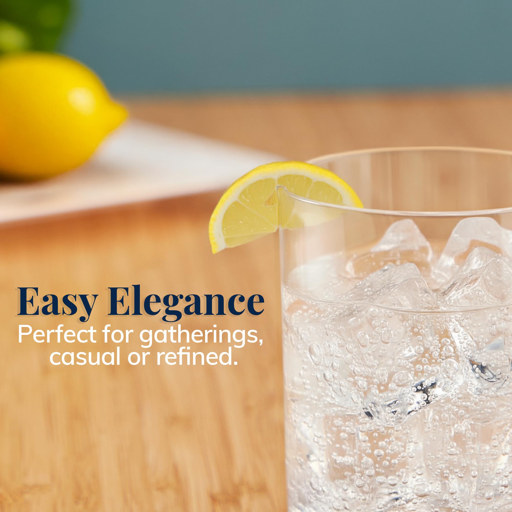 Vaso grande de 24 onzas ideal para té helado.