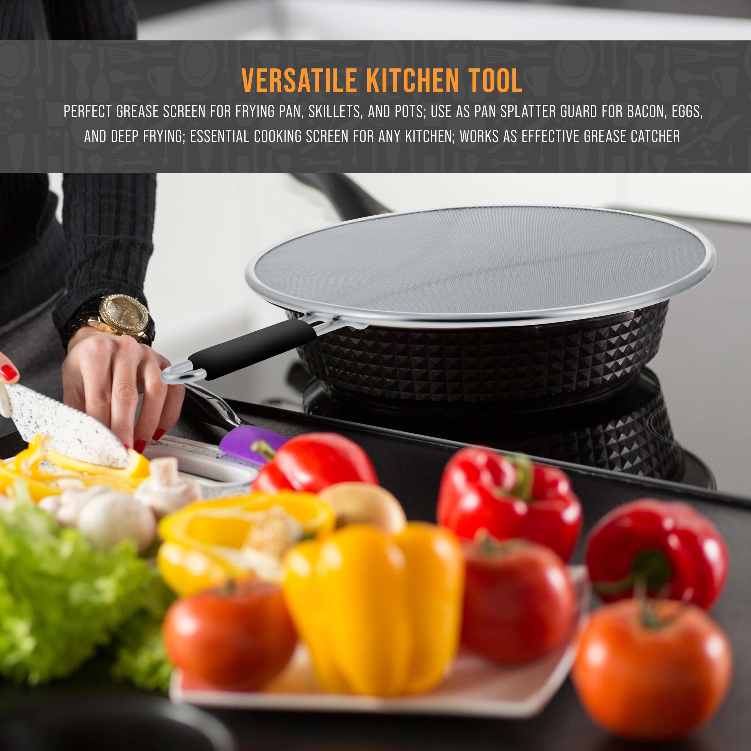 U.S. Kitchen Supply acero inoxidable resistente para uso duradero