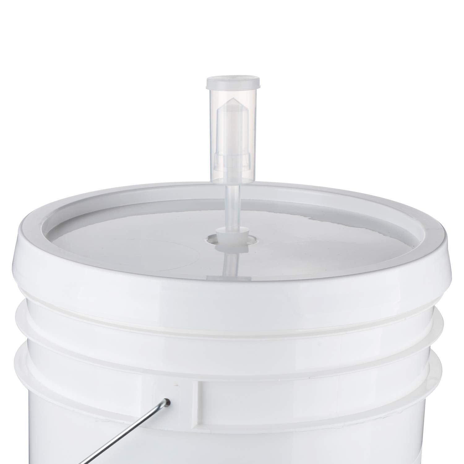 U.S. Solid fermentador con tapón de aire de tres piezas para fermentación estable.