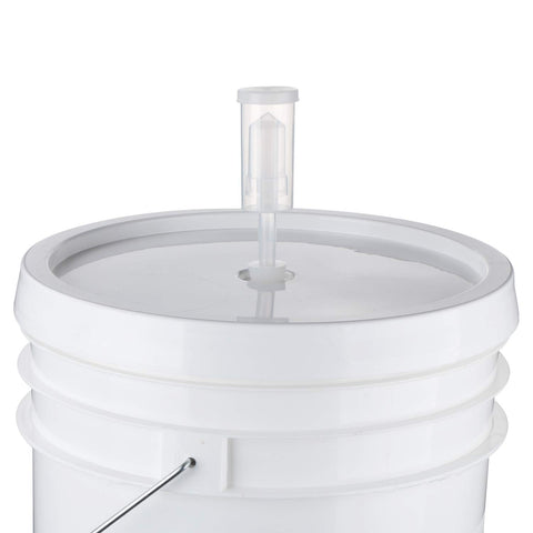 U.S. Solid fermentador con tapón de aire de tres piezas para fermentación estable.
