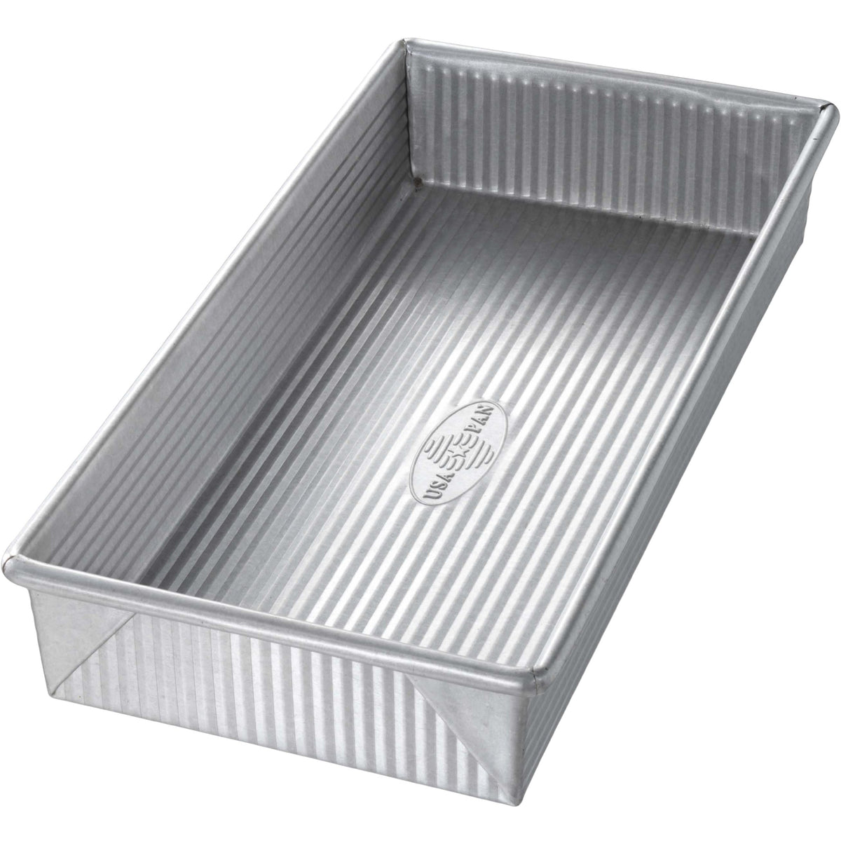 USA Pan Biscotti con dimensiones 12x5-5x2 pulgadas, ideal para hornear biscotti.
