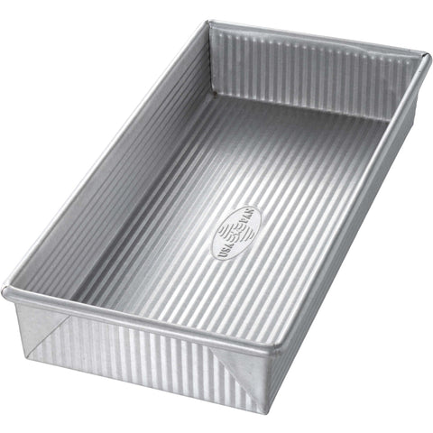 USA Pan Biscotti con dimensiones 12x5-5x2 pulgadas, ideal para hornear biscotti.