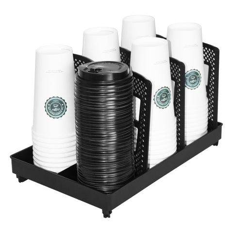 USDICHOME dispensador de tapas con soporte para acceso rápido a tapas.