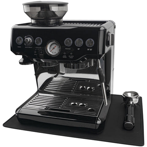 USEAMIE almohadilla de silicona bajo la máquina de café con borde para derrames
