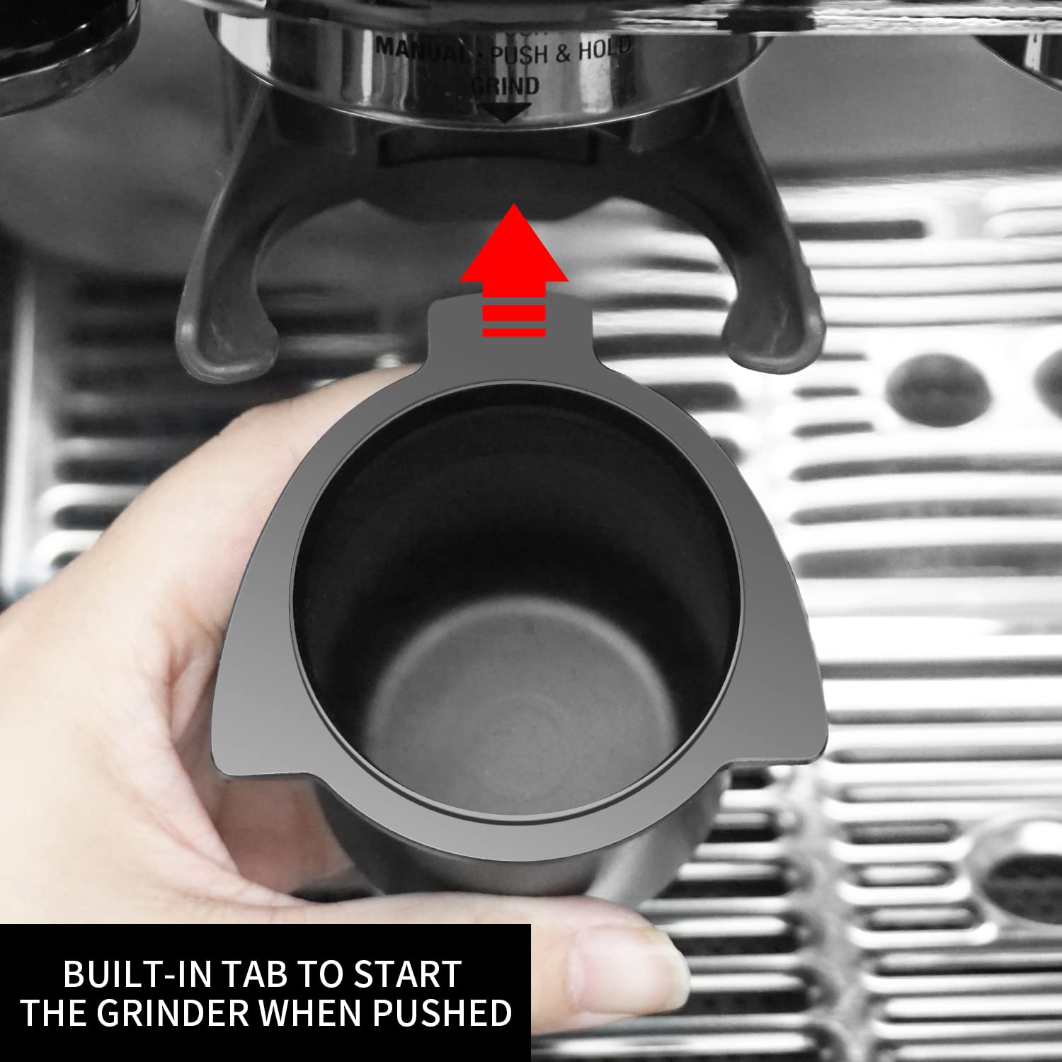USEAMIE diseño en anillo para Breville 54mm, ajuste seguro