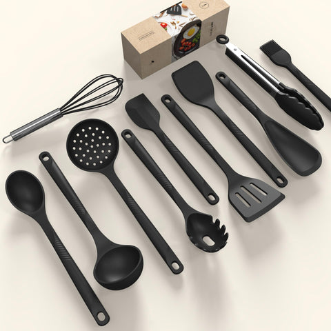 Usecano Tenedor para pasta, sirve y revuelve sin dañar sartenes antiadherentes