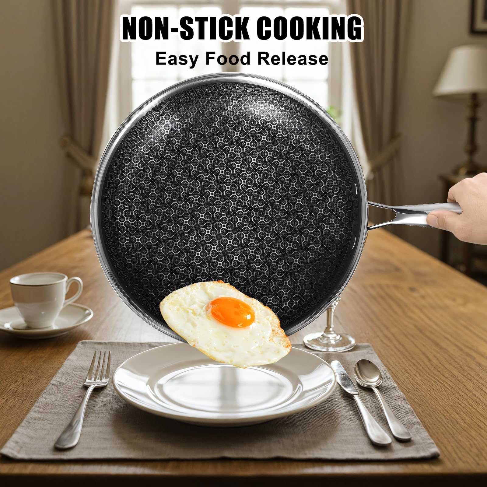 USELUCK ideal para salteados rapidos y desayunos creativos.