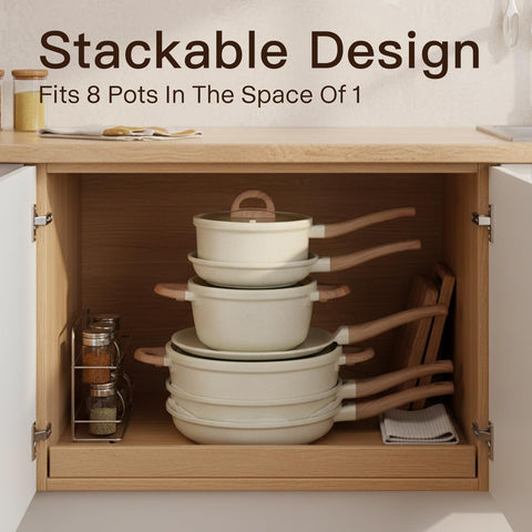 Utensilios de silicona USELUCK para cocinar con suavidad