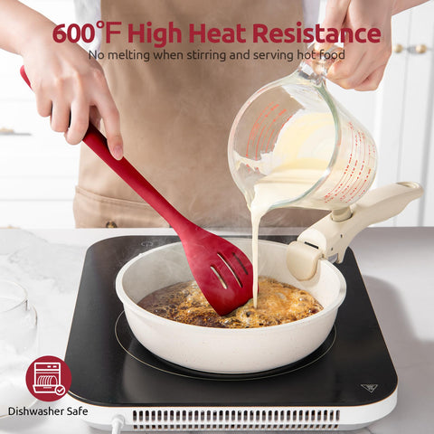 Cuchara de silicona resistente al calor 600°F U-Taste.