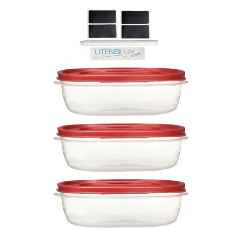 Utensilux contenedores apilables optimizan espacios y reducen el desorden en la cocina