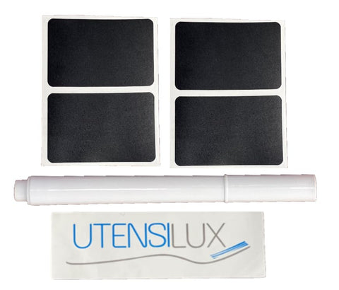 Utensilux recipientes para frigorífico mantienen comidas frescas y fáciles de transportar