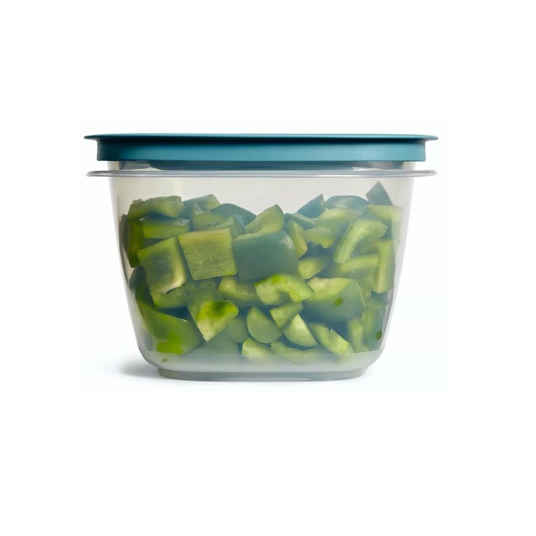 Utensilux Rubbermaid: contenedores libres de BPA, aptos para microondas y lavavajillas.