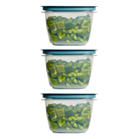 Utensilux Rubbermaid: diseño apilable para ahorrar espacio.