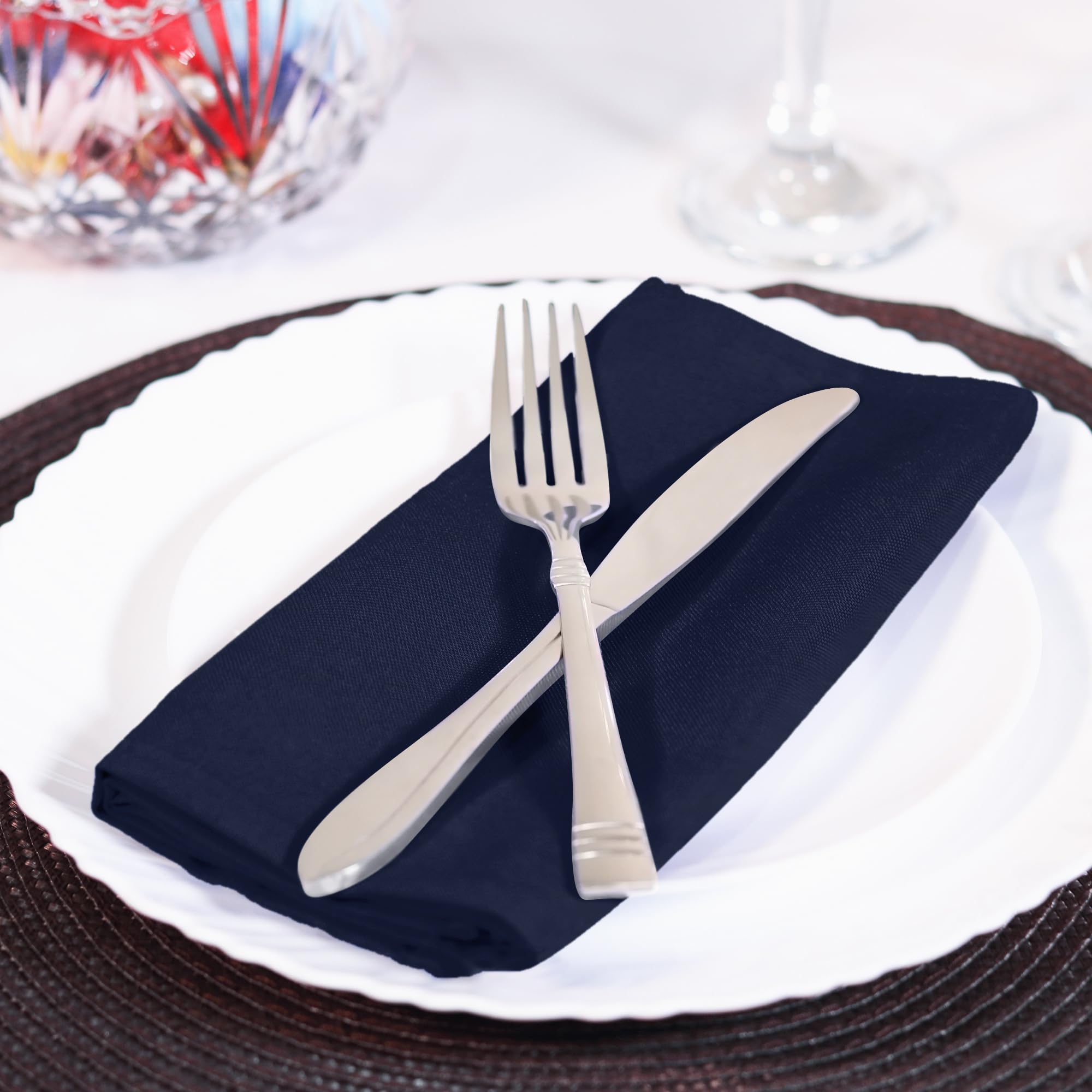 Utopia Home: juego de 12 servilletas ideales para cenas y fiestas.
