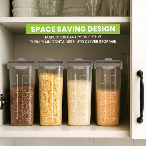 Utopia Kitchen capacidad de 4L para cereal, harinas, azúcar y más