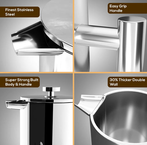 Fácil desmonte y limpieza con Utopia Kitchen para mayor higiene.