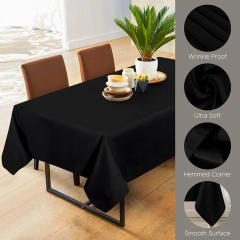 Mantel anti manchas utopia-kitchen mantiene la mesa limpia.