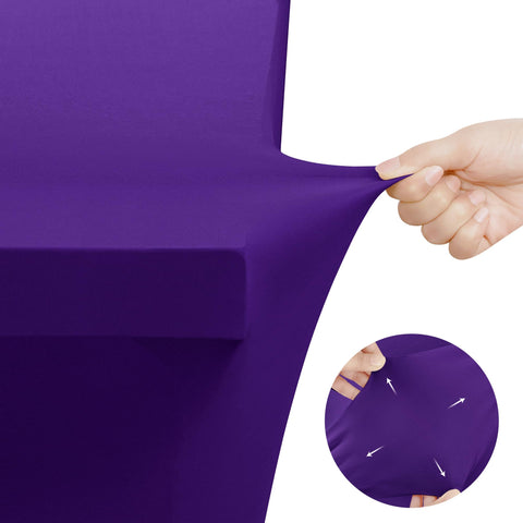 Lavar a máquina con agua fría para conservar el color morado