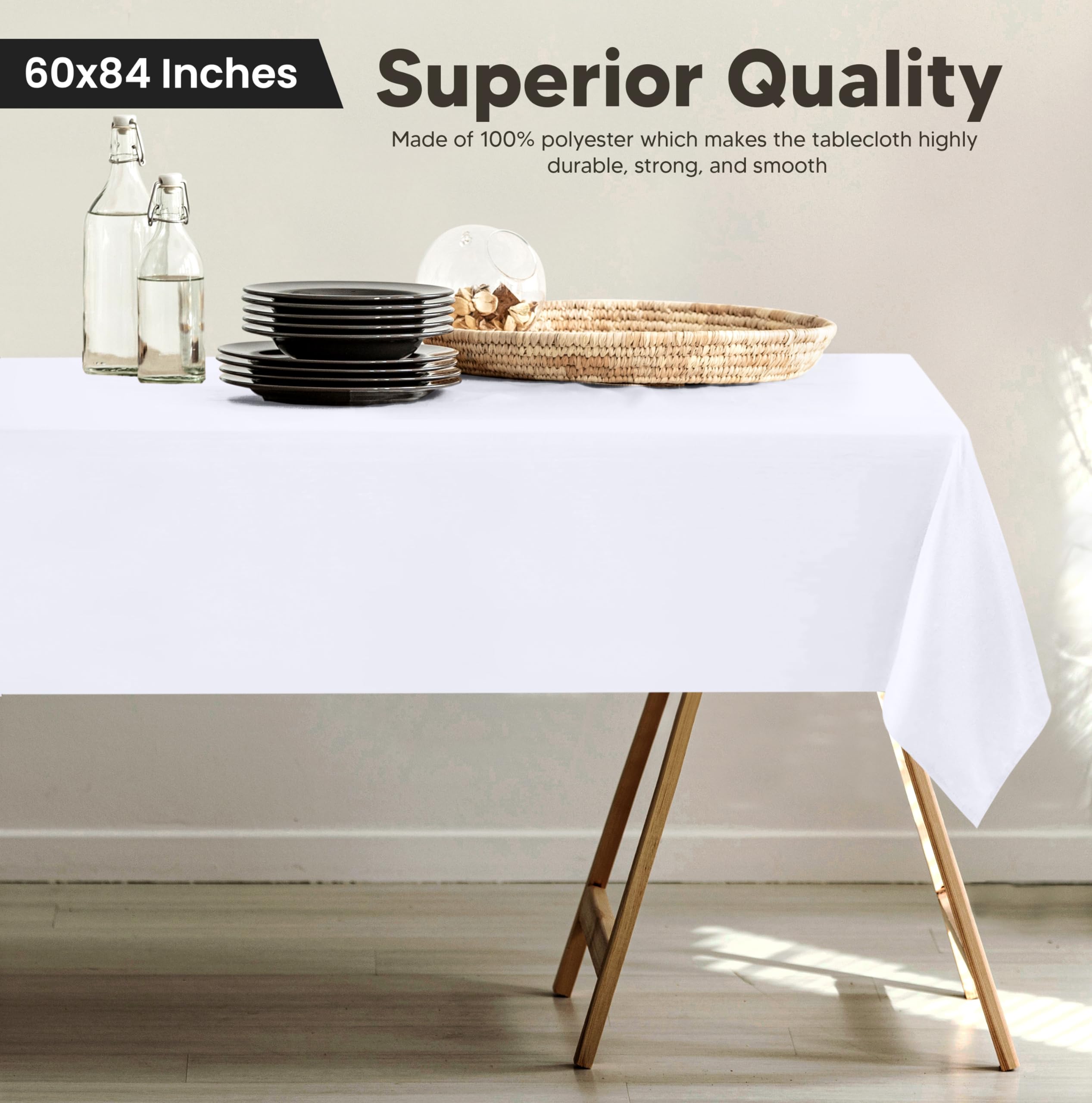 Conjunto de dos manteles rectangulares Utopia Kitchen para eventos y celebraciones.