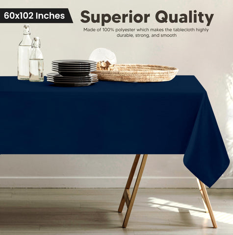 Mantel de Utopia Kitchen lavable a máquina facilita la limpieza diaria
