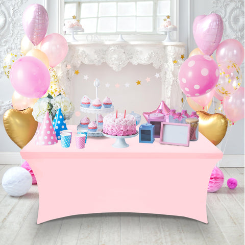 Ideal para exhibiciones y recepciones en hoteles con funda rosa Utopia Kitchen.