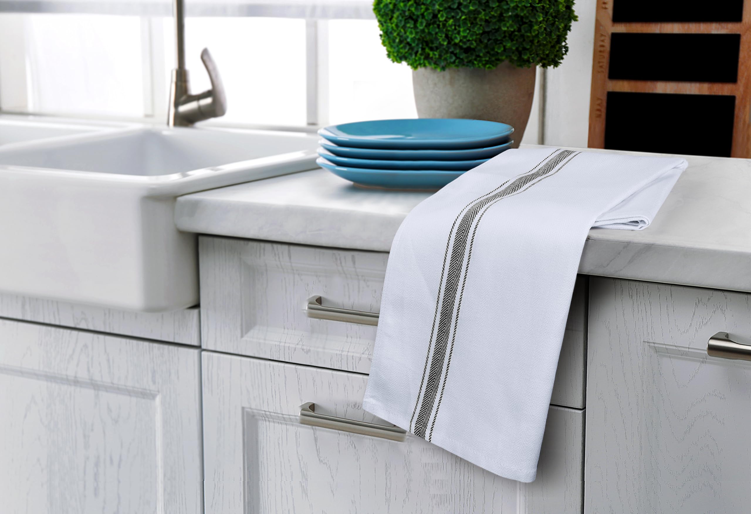 Alta absorción sin pelusa de Utopia Towels para secar líquidos