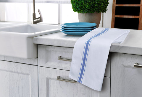 Utopia Towels: tejido de algodón 100% hilado en anillo, suave y resistente.