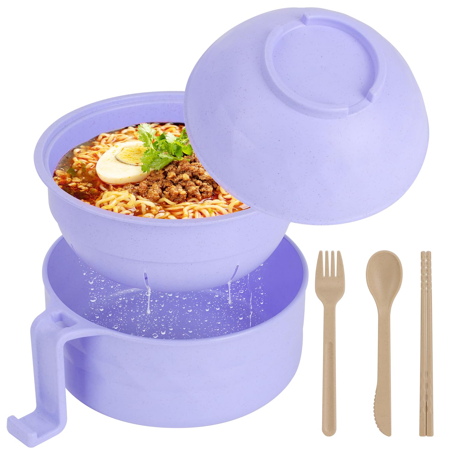 UUGLAM cuenco ramen 33oz listo para microondas