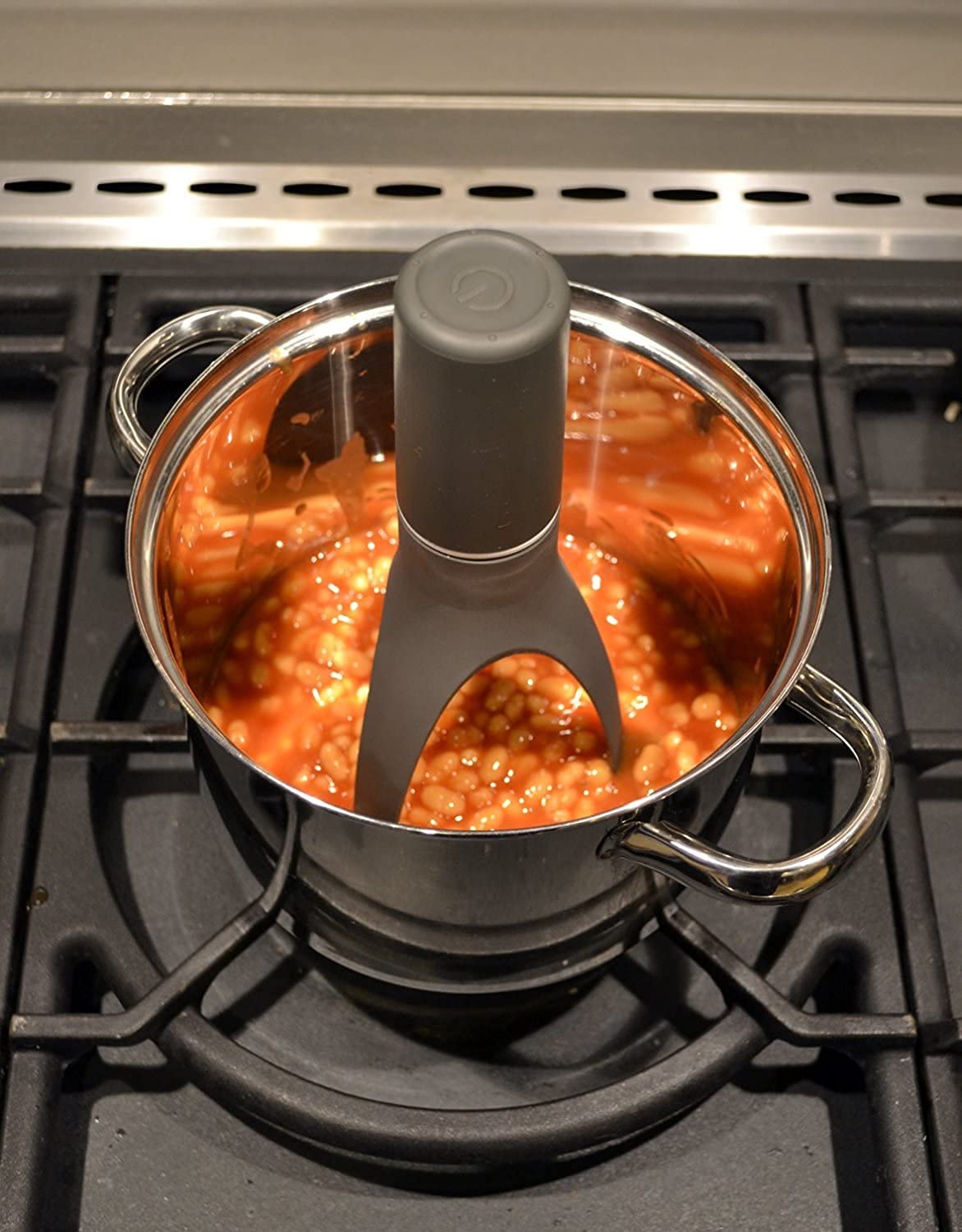 Funciona con baterías AA, sin cables para mayor libertad en la cocina.