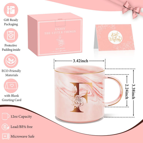 Taza de café Uwingess ergonómica con mango cómodo 12oz, ideal para despertar la mañana.