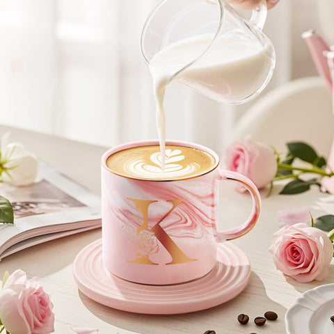 Taza apta para lavavajillas y microondas con acabado sin manchas.