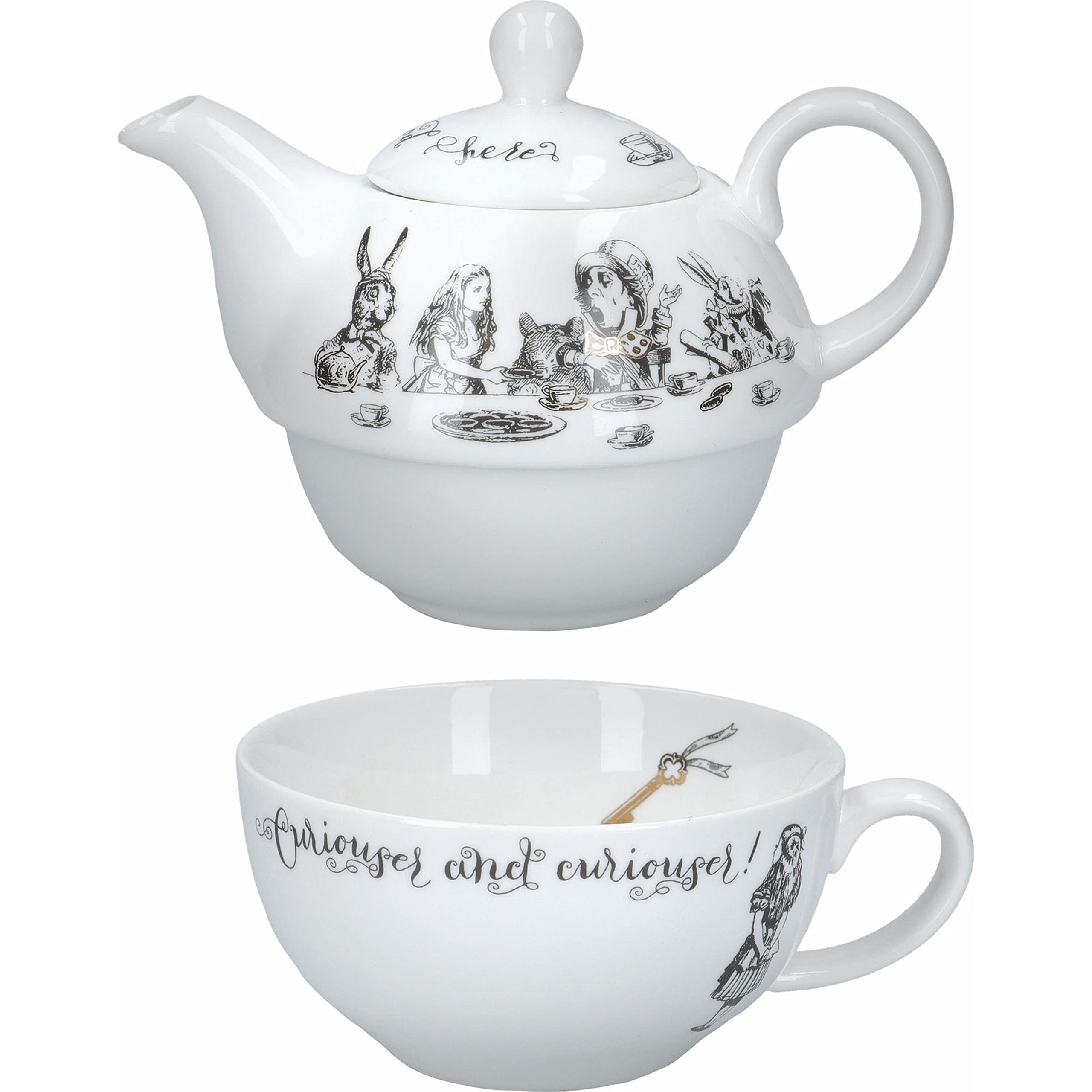V&A Alice en el País de las Maravillas, tetera-1, ideal para té diario.