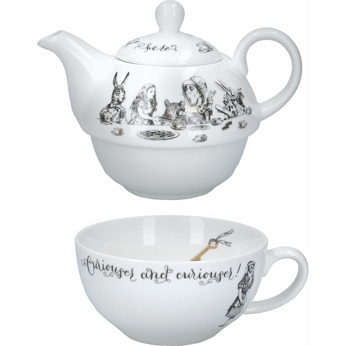 V&A Alice en el País de las Maravillas, tetera-1, ideal para té diario.