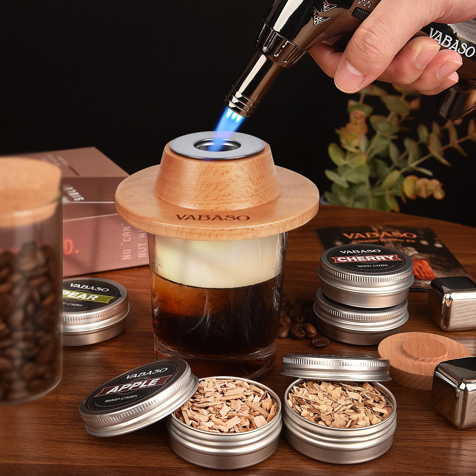 Vabaso caja regalo elegante, ideal para amantes del whisky