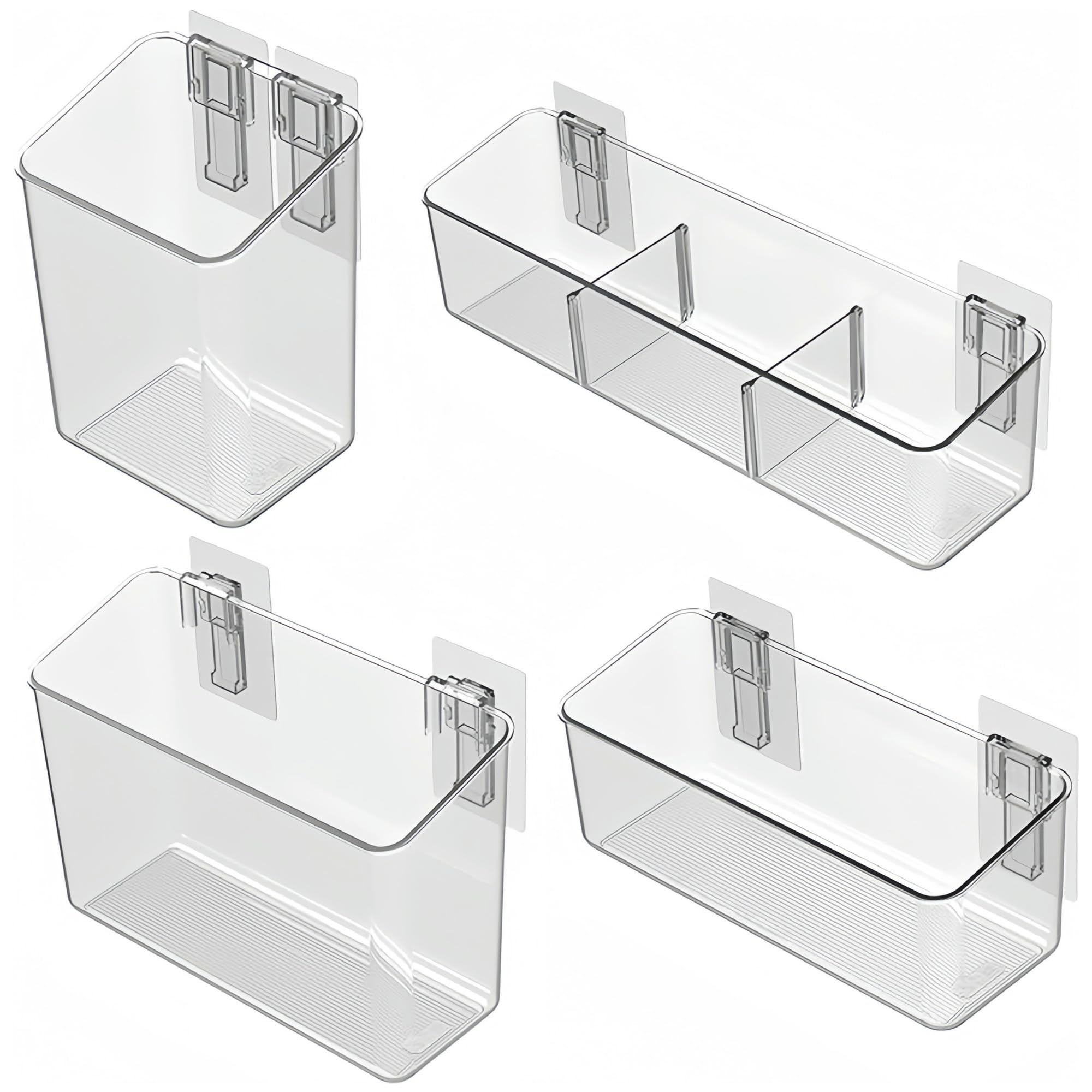 Vacane organizador puerta-armario transparente para ver contenido fácilmente.