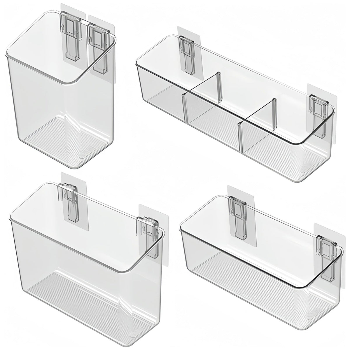 Vacane organizador puerta-armario transparente para ver contenido fácilmente.